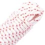 White and red nylon starter cord Ø4 mm 10 m by , Ropes and metal cords - Ref: Foro24-4100612, Price: 9,03 €, Discount: %