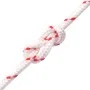 White and red nylon starter cord Ø4 mm 10 m by , Ropes and metal cords - Ref: Foro24-4100612, Price: 9,03 €, Discount: %