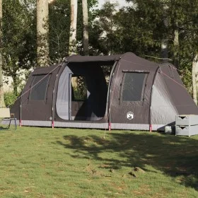 Tunnel tent for 4 people, waterproof, brown. by , tents - Ref: Foro24-4009414, Price: 201,07 €, Discount: %