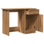 Ingenieurholzschreibtisch Eiche Handwerker 100x50x76 cm von , Schreibtische - Ref: Foro24-855955, Preis: 91,62 €, Rabatt: %