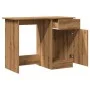 Ingenieurholzschreibtisch Eiche Handwerker 100x50x76 cm von , Schreibtische - Ref: Foro24-855955, Preis: 90,33 €, Rabatt: %