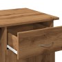 Escritorio de madera de ingeniería roble artisan 100x50x76 cm de , Escritorios - Ref: Foro24-855955, Precio: 91,62 €, Descuen...