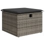 Set de sofás de jardín con cojines 9 pzas ratán sintético gris by , Garden sets - Ref: Foro24-3325346, Price: 560,88 €, Disco...