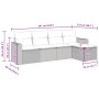 Garden sofa set with 5-piece synthetic rattan beige cushions by , Garden sets - Ref: Foro24-3325365, Price: 352,82 €, Discoun...
