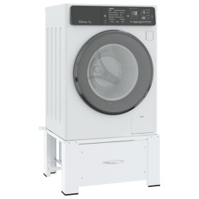Sockelstütze für Waschmaschine mit weißer Schublade von , Zubehör für Waschmaschinen und Trockner - Ref: Foro24-4009868, Prei...