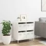 Kaltgewalzter weißer Stahlschrank 68x39x73,5 cm von , Sideboards - Ref: Foro24-851261, Preis: 99,51 €, Rabatt: %