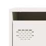 Kaltgewalzter weißer Stahlschrank 68x39x73,5 cm von , Sideboards - Ref: Foro24-851261, Preis: 101,25 €, Rabatt: %