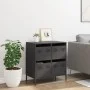 Cold-rolled black steel sideboard 68x39x73.5 cm by , Sideboards - Ref: Foro24-851256, Price: 94,17 €, Discount: %