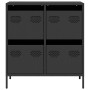 Kaltgewalzter schwarzer Stahlschrank 68x39x73,5 cm von , Sideboards - Ref: Foro24-851256, Preis: 95,12 €, Rabatt: %