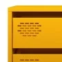 Cold-rolled steel sideboard in mustard yellow, 68x39x73.5 cm by , Sideboards - Ref: Foro24-851289, Price: 130,27 €, Discount: %
