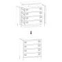 Kaltgewalzter Stahlschrank in Senfgelb 68x39x73,5 cm von , Sideboards - Ref: Foro24-851289, Preis: 130,27 €, Rabatt: %