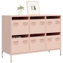 Kaltgewalzter Stahlschrank in Rosa 101,5x39x73,5 cm von , Sideboards - Ref: Foro24-851263, Preis: 134,37 €, Rabatt: %