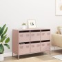Kaltgewalzter Stahlschrank in Rosa 101,5x39x73,5 cm von , Sideboards - Ref: Foro24-851263, Preis: 134,37 €, Rabatt: %