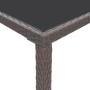 5-piece garden bar set with brown synthetic rattan cushions by vidaXL, Garden sets - Ref: Foro24-3094792, Price: 425,94 €, Di...