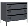 Cold-rolled steel sideboard in anthracite color, 68x39x58.5 cm by , Sideboards - Ref: Foro24-851294, Price: 111,74 €, Discoun...