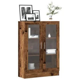 Aged engineering wood bookcase 82.5x30.5x115 cm by , Bookcases and shelves - Ref: Foro24-856156, Price: 105,49 €, Discount: %