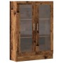 Armario de libros madera ingeniería envejecida 82,5x30,5x115 cm de , Librerías y estanterías - Ref: Foro24-856156, Precio: 11...