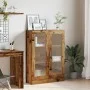 Aged engineering wood bookcase 82.5x30.5x115 cm by , Bookcases and shelves - Ref: Foro24-856156, Price: 109,49 €, Discount: %