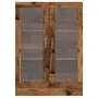 Armario de libros madera ingeniería envejecida 82,5x30,5x115 cm de , Librerías y estanterías - Ref: Foro24-856156, Precio: 10...