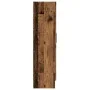 Armario de libros madera ingeniería envejecida 82,5x30,5x115 cm de , Librerías y estanterías - Ref: Foro24-856156, Precio: 10...