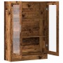 Armario de libros madera ingeniería envejecida 82,5x30,5x115 cm de , Librerías y estanterías - Ref: Foro24-856156, Precio: 11...