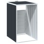 Anthracite steel garbage container shed 72x81x115 cm by , Waste container supports - Ref: Foro24-4006173, Price: 116,57 €, Di...