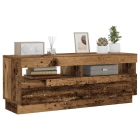 TV-Möbel mit LED-Lichtern, gealtertes Ingenieurholz, 100x35x40 cm. von , TV-Möbel - Ref: Foro24-856355, Preis: 94,07 €, Rabat...
