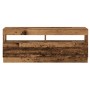 TV-Möbel mit LED-Lichtern, gealtertes Ingenieurholz, 100x35x40 cm. von , TV-Möbel - Ref: Foro24-856355, Preis: 95,99 €, Rabat...