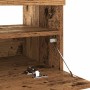 TV-Möbel mit LED-Lichtern, gealtertes Ingenieurholz, 100x35x40 cm. von , TV-Möbel - Ref: Foro24-856355, Preis: 95,99 €, Rabat...
