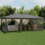 Carpa para fiestas 10 paredes de malla HDPE gris antracita 6x4m de , Tiendas de campaña - Ref: Foro24-4010069, Precio: 180,41...