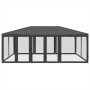Carpa para fiestas 10 paredes de malla HDPE gris antracita 6x4m de , Tiendas de campaña - Ref: Foro24-4010069, Precio: 180,41...