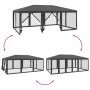 Carpa para fiestas 10 paredes de malla HDPE gris antracita 6x4m de , Tiendas de campaña - Ref: Foro24-4010069, Precio: 180,41...