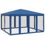Partyzelt mit 8 blauen HDPE-Mesh-Wänden 4x4 m. von , Zelte - Ref: Foro24-4010062, Preis: 130,00 €, Rabatt: %