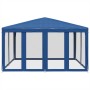 Partyzelt mit 8 blauen HDPE-Mesh-Wänden 4x4 m. von , Zelte - Ref: Foro24-4010062, Preis: 130,00 €, Rabatt: %