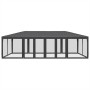 Partyzelt mit 12 Wänden aus anthrazitgrauem HDPE-Netzstoff 8x4m. von , Zelte - Ref: Foro24-4010074, Preis: 218,97 €, Rabatt: %