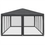 Partyzelt mit 12 Wänden aus anthrazitgrauem HDPE-Netzstoff 8x4m. von , Zelte - Ref: Foro24-4010074, Preis: 218,97 €, Rabatt: %