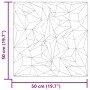 Wandpaneele 12 Stück XPS Amethyst Grau 50x50 cm 3 m² von , Wandverkleidung - Ref: Foro24-4100051, Preis: 39,22 €, Rabatt: %