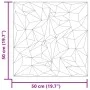 Paneles de pared 24 uds XPS amatista verde 50x50 cm 6 m² de , Recubrimiento de paredes - Ref: Foro24-4100058, Precio: 67,82 €...