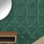 24 Stück XPS Origami-Wandpaneele in Grün, 50x50 cm, 6 m². von , Wandverkleidung - Ref: Foro24-4100066, Preis: 59,31 €, Rabatt: %