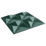 24 Stück XPS Origami-Wandpaneele in Grün, 50x50 cm, 6 m². von , Wandverkleidung - Ref: Foro24-4100066, Preis: 59,31 €, Rabatt: %