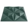 Paneles de pared 24 uds XPS origami verde 50x50 cm 6 m² de , Recubrimiento de paredes - Ref: Foro24-4100066, Precio: 58,42 €,...
