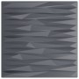 Wandpaneele 48 Stück XPS grauer Stein 50x50 cm 12 m² von , Wandverkleidung - Ref: Foro24-4100079, Preis: 108,44 €, Rabatt: %