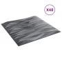 Wall panels 48 pcs XPS gray stone 50x50 cm 12 m² by , Wall covering - Ref: Foro24-4100079, Price: 106,83 €, Discount: %