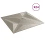 Paneles de pared 24 uds XPS estrella Beton 50x50 cm 6 m² de , Recubrimiento de paredes - Ref: Foro24-4100072, Precio: 67,18 €...