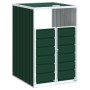 Green steel garbage container shed 72x81x115 cm by , Waste container supports - Ref: Foro24-4006171, Price: 125,80 €, Discoun...