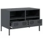 TV-Möbel aus kaltgewalztem Stahl in Anthrazit 68x39x43,5 cm von , TV-Möbel - Ref: Foro24-851318, Preis: 69,20 €, Rabatt: %