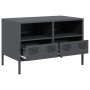 TV-Möbel aus kaltgewalztem Stahl in Anthrazit 68x39x43,5 cm von , TV-Möbel - Ref: Foro24-851318, Preis: 69,85 €, Rabatt: %
