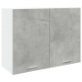 Hängender Schrank aus grauem Beton-Sperrholz 80x31x60 cm. von , Küchenschränke - Ref: Foro24-856109, Preis: 62,56 €, Rabatt: %