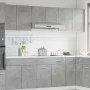Hanging wardrobe in gray concrete plywood 80x31x60 cm by , Kitchen cabinets - Ref: Foro24-856109, Price: 60,12 €, Discount: %