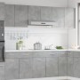 Hängender Schrank aus grauem Beton-Sperrholz 80x31x60 cm. von , Küchenschränke - Ref: Foro24-856109, Preis: 62,56 €, Rabatt: %